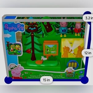 Peppa Pig - Peppa‘s Nature Day Playset - Brand New